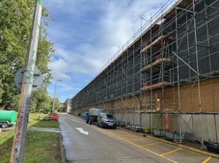 Waitrose Aylesford Scaffolding