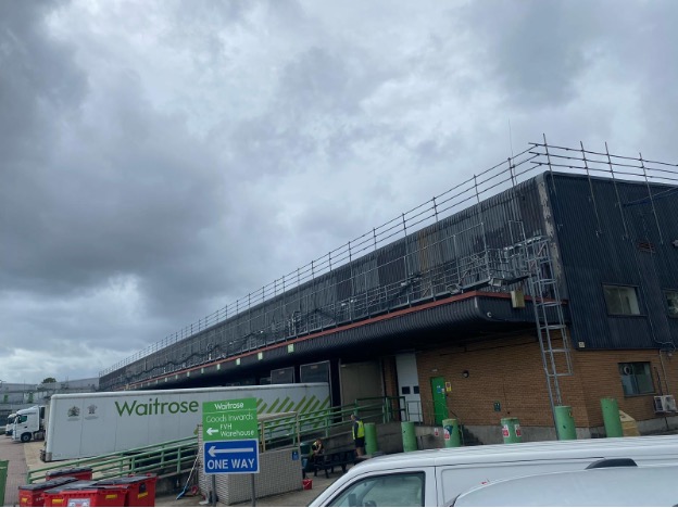 Waitrose Aylesford Scaffolding